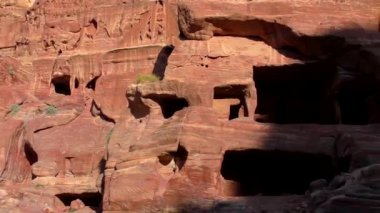 Petra, Jordan, circa 2016: the ruins and surroundings of Petra, capital of the Nabataean Arabs, famous historical and archaeological city in Jordan.