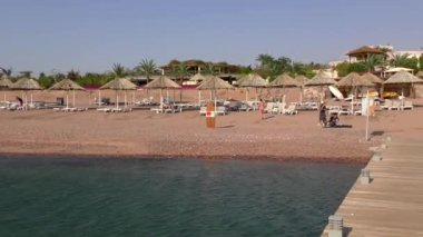 2016 'da Akabe, Ürdün' de plaj tatil köyü.