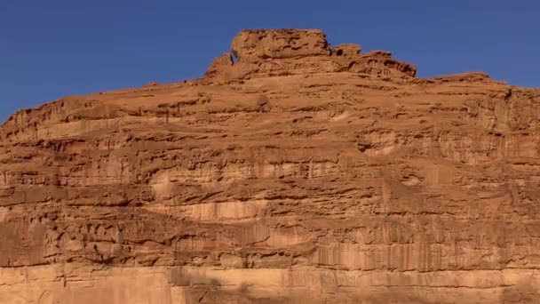Beautiful View Wadi Rum Desert Hashemite Kingdom Jordan Also Known — Stockvideo