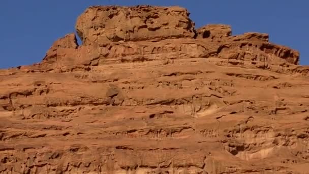 Beautiful View Wadi Rum Desert Hashemite Kingdom Jordan Also Known — ストック動画