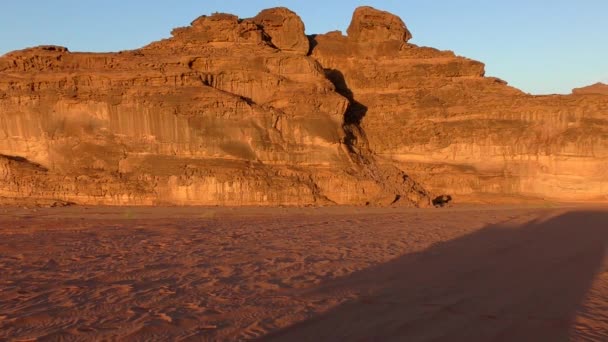 Beautiful View Wadi Rum Desert Hashemite Kingdom Jordan Also Known — Stockvideo