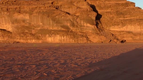 Beautiful View Wadi Rum Desert Hashemite Kingdom Jordan Also Known — Vídeos de Stock