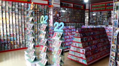 CD Shops in Kabul, the capital of Afghanistan, circa May 2019