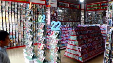 CD Shops in Kabul, the capital of Afghanistan, circa May 2019
