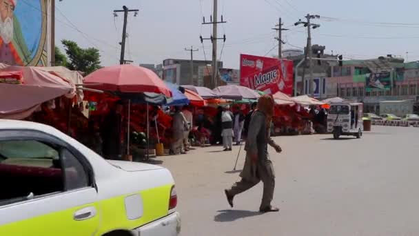 Unidentified People Market Kabul Capital Afghanistan Circa May 2019 — Videoclip de stoc