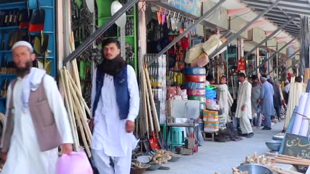 Shops Kabul Capital Afghanistan Circa May 2019 — Stock Video