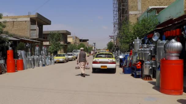 Unidentified People Kabul Capital Afghanistan Circa May 2019 — Video Stock