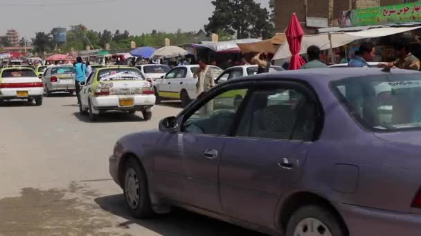 Street Traffic Kabul Capital Afghanistan Circa May 2019 — Video Stock