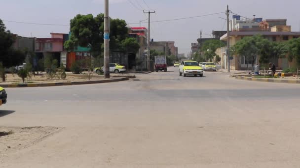 Street Traffic Kabul Capital Afghanistan Circa May 2019 — Video Stock