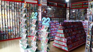 CD Shops in Kabul, the capital of Afghanistan, circa May 2019