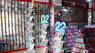 CD Shops in Kabul, the capital of Afghanistan, circa May 2019