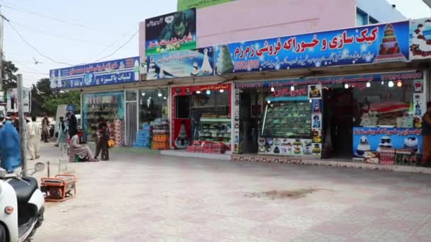 Shops Kabul Capital Afghanistan Circa May 2019 — Video Stock