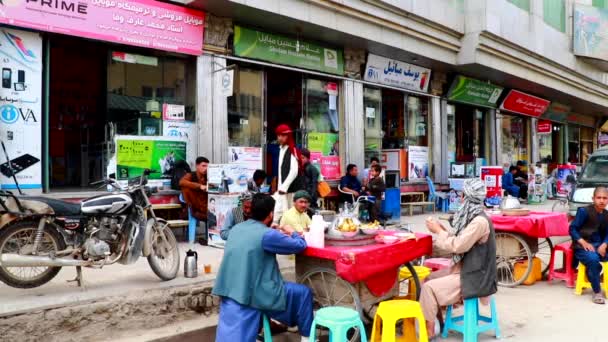 Shops Kabul Capital Afghanistan Circa May 2019 — Stock Video
