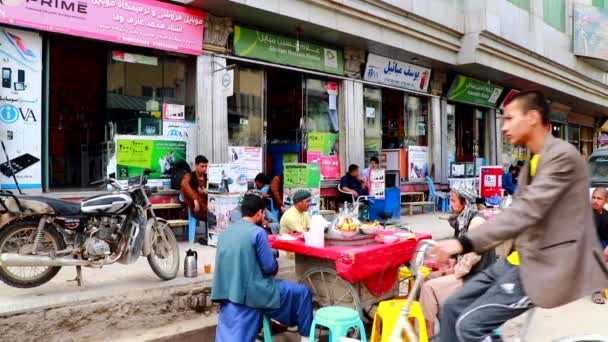 Shops Kabul Capital Afghanistan Circa May 2019 — 비디오