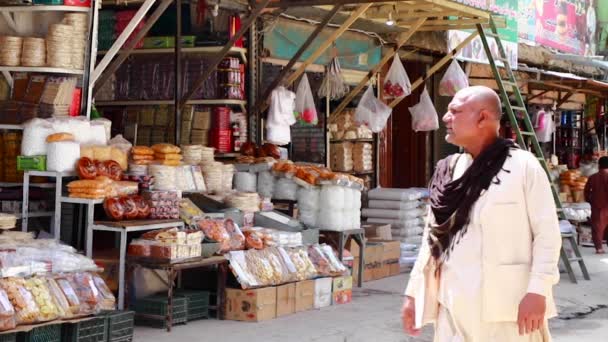 Shops Kabul Capital Afghanistan Circa May 2019 — ストック動画