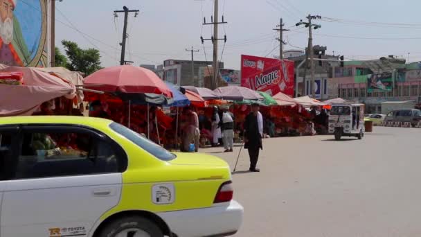 Unidentified People Market Kabul Capital Afghanistan Circa May 2019 — Vídeos de Stock