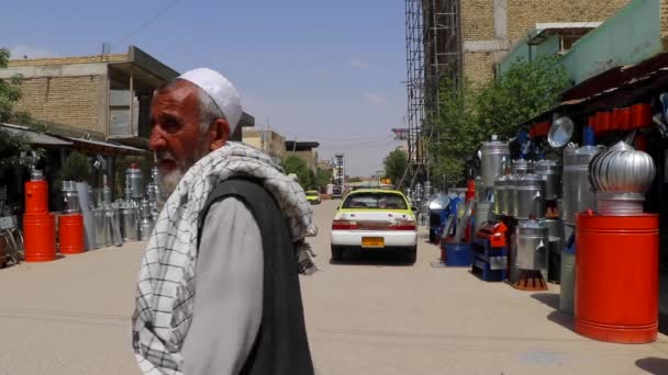 Unidentified People Kabul Capital Afghanistan Circa May 2019 — Stock videók