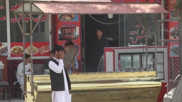 Street Vendor Kabul Capital Afghanistan Circa May 2019 — Stock videók
