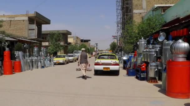 Unidentified People Kabul Capital Afghanistan Circa May 2019 — Stock Video
