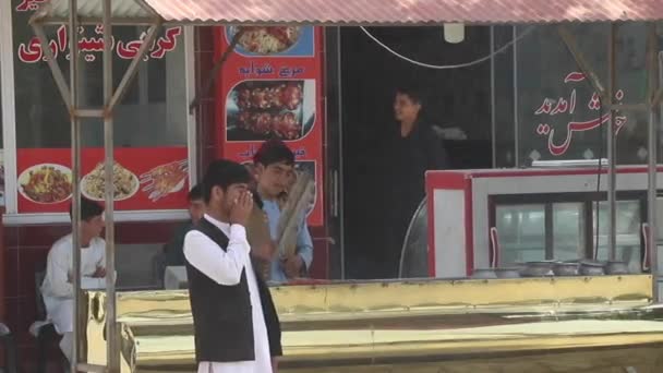 Street Vendor Kabul Capital Afghanistan Circa May 2019 — Stok video