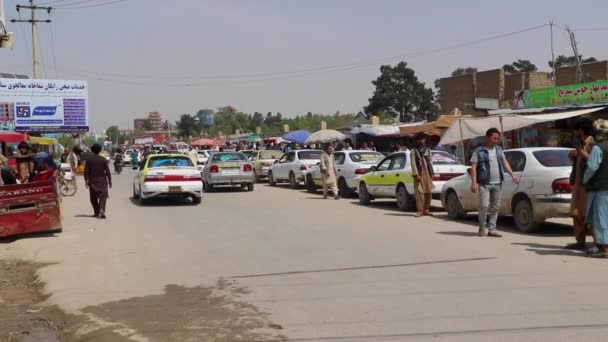 Street Traffic Kabul Capital Afghanistan Circa May 2019 — Stock videók