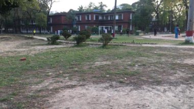 Unidentified students at the Dhaka Residential Model College in Mohammadpur, Dhaka, the capital of Bangladesh, circa March 2020