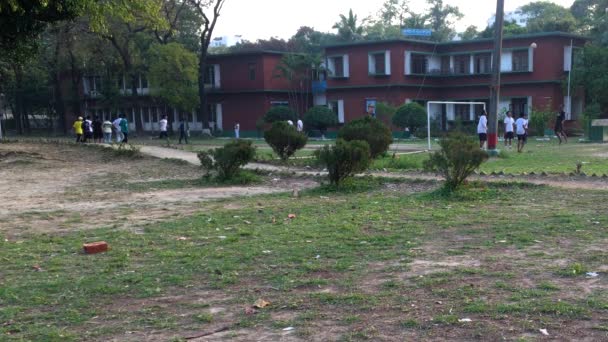 Unidentified Students Dhaka Residential Model College Mohammadpur Dhaka Capital Bangladesh — Wideo stockowe