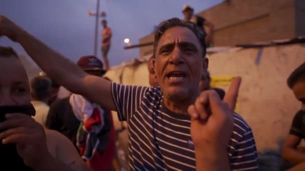 Unidentified People Demonstrating Iraqi Government 2019 Iraqi Protests Also Named — Vídeo de Stock