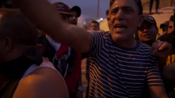 Unidentified People Demonstrating Iraqi Government 2019 Iraqi Protests Also Named — Vídeo de stock