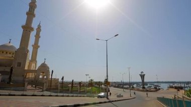 Alhassina Camii, Gazze, Filistin 'deki trafik görüntüleri