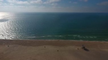 Akdeniz, Filistin 'in en büyük şehri olan Gazze Şehri, Batı Şeria' dan yaklaşık olarak Ağustos 2021 'de görülmüştür.