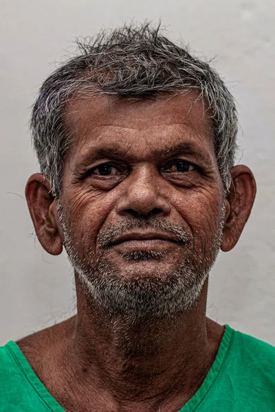 Raxaul India 2021年11月左右 在印度比哈尔邦的Raxaul 身份不明的印度人 — 图库照片