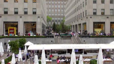 Rock Center Cafe at the Rockefeller Center in Manhattan