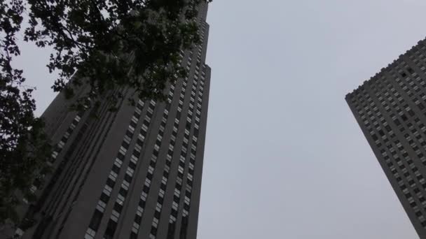 Rockefeller Center Manhattan New York Usa — Stock video