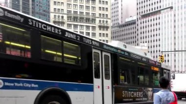 Traffic on the Broadway, New York city, USA 