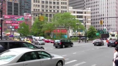 Traffic on the Broadway, New York city, USA 