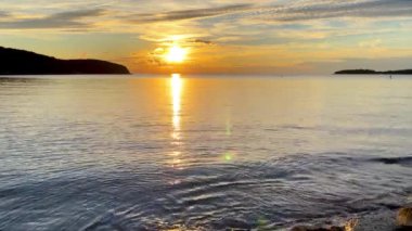 Hırvatistan 'ın Rovinj kentindeki Adriyatik Denizi