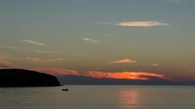 Hırvatistan 'ın Rovinj kentindeki Adriyatik Denizi