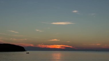 Hırvatistan 'ın Rovinj kentindeki Adriyatik Denizi