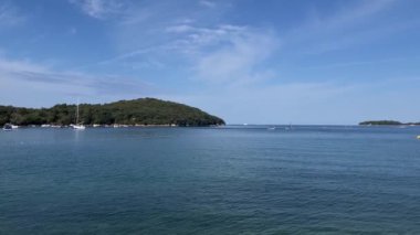 Hırvatistan 'ın Rovinj kentindeki Adriyatik Denizi