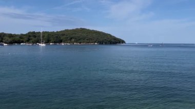 Hırvatistan 'ın Rovinj kentindeki Adriyatik Denizi