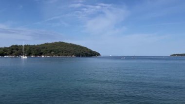 Hırvatistan 'ın Rovinj kentindeki Adriyatik Denizi