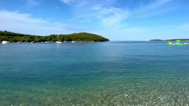 Hırvatistan 'ın Rovinj kentindeki Adriyatik Denizi
