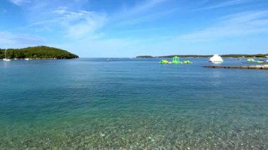 Hırvatistan 'ın Rovinj kentindeki Adriyatik Denizi