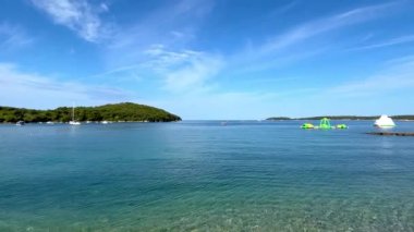 Hırvatistan 'ın Rovinj kentindeki Adriyatik Denizi