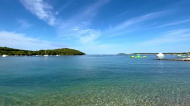 Hırvatistan 'ın Rovinj kentindeki Adriyatik Denizi