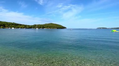 Hırvatistan 'ın Rovinj kentindeki Adriyatik Denizi