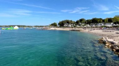 Hırvatistan 'ın Rovinj kentindeki Adriyatik Denizi