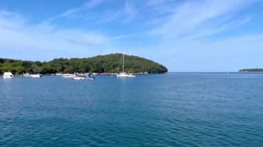 Hırvatistan 'ın Rovinj kentindeki Adriyatik Denizi