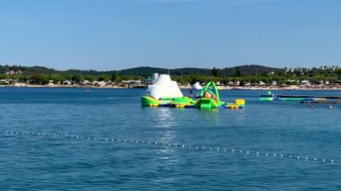 Hırvatistan 'ın Rovinj kentindeki Adriyatik Denizi